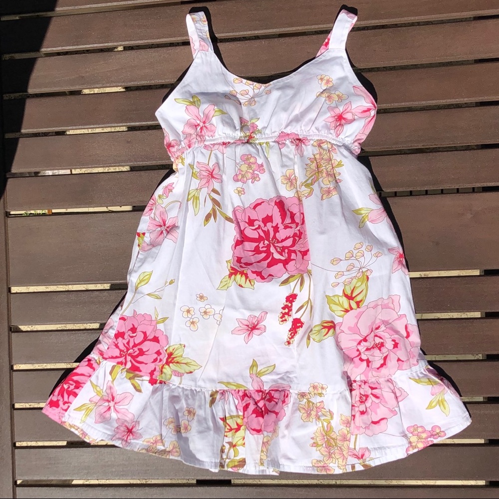 18-24 Zoey Girl Cotton Flower Summer Dress.